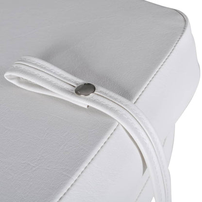 Bootstoelen Inklapbare Rugleuning 41X36X48 Cm Blauw Wit 2