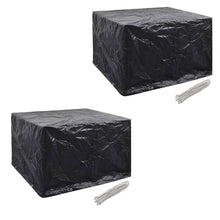 Tuinmeubelhoezen Poly Rattan 4-Persoons 113X113 Cm 2 113 x 113 x 73 cm