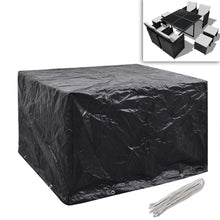 Tuinmeubelhoezen Poly Rattan 4-Persoons 113X113 Cm 2 113 x 113 x 73 cm