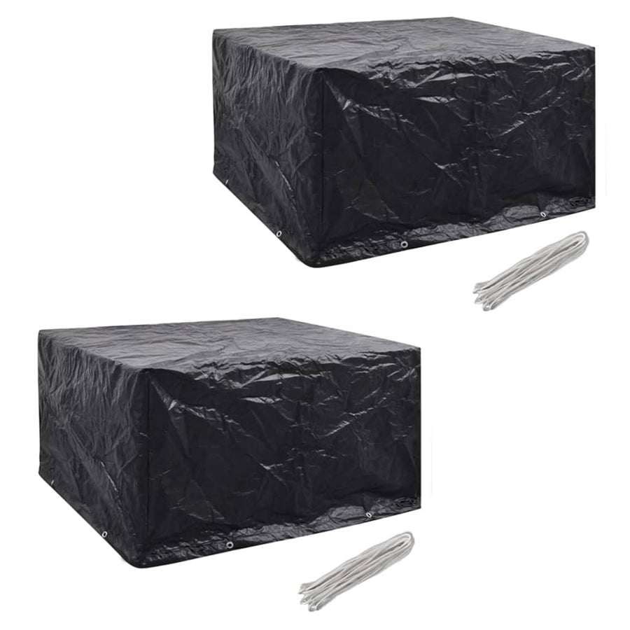 Tuinmeubelhoezen Poly Rattan 6-Persoons 17X113 Cm 2 172 x 113 x 73 cm