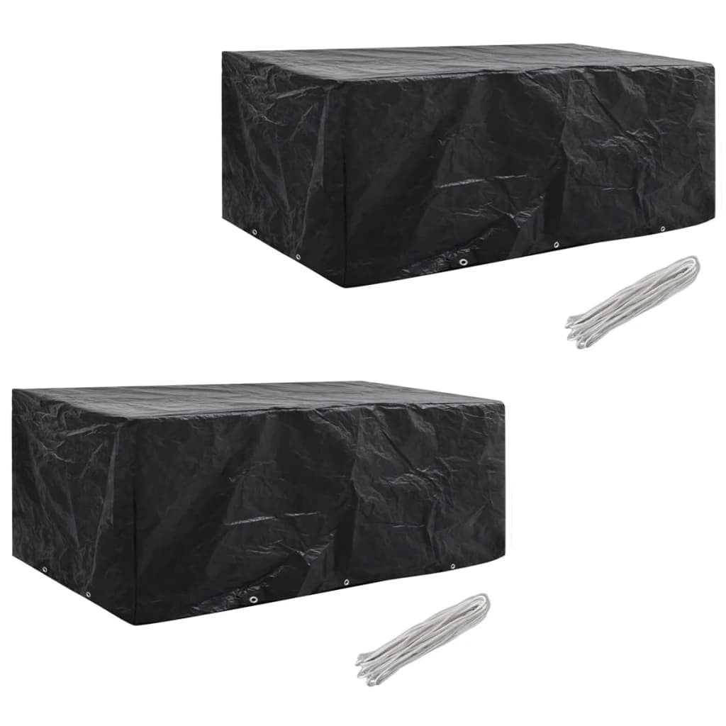 Tuinmeubelhoezen Poly Rattan 8-Persoons 9X113 Cm 2 229 x 113 x 73 cm