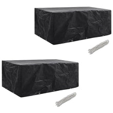 Tuinmeubelhoezen Poly Rattan 8-Persoons 9X113 Cm 2 229 x 113 x 73 cm