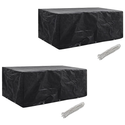 Tuinmeubelhoezen Poly Rattan 8-Persoons 9X113 Cm 2 229 x 113 x 73 cm