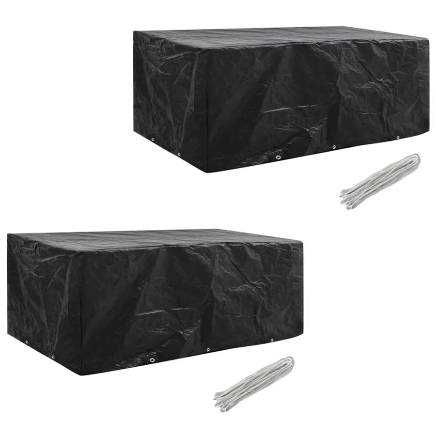 Tuinmeubelhoezen Poly Rattan 8-Persoons 9X113 Cm 2 229 x 113 x 73 cm