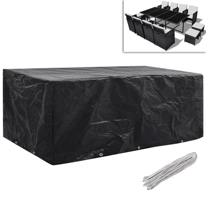 Tuinmeubelhoezen Poly Rattan 8-Persoons 9X113 Cm 2 229 x 113 x 73 cm