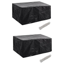Tuinmeubelhoezen Poly Rattan 4-Persoons 180X140 Cm 2 180 x 140 x 90 cm