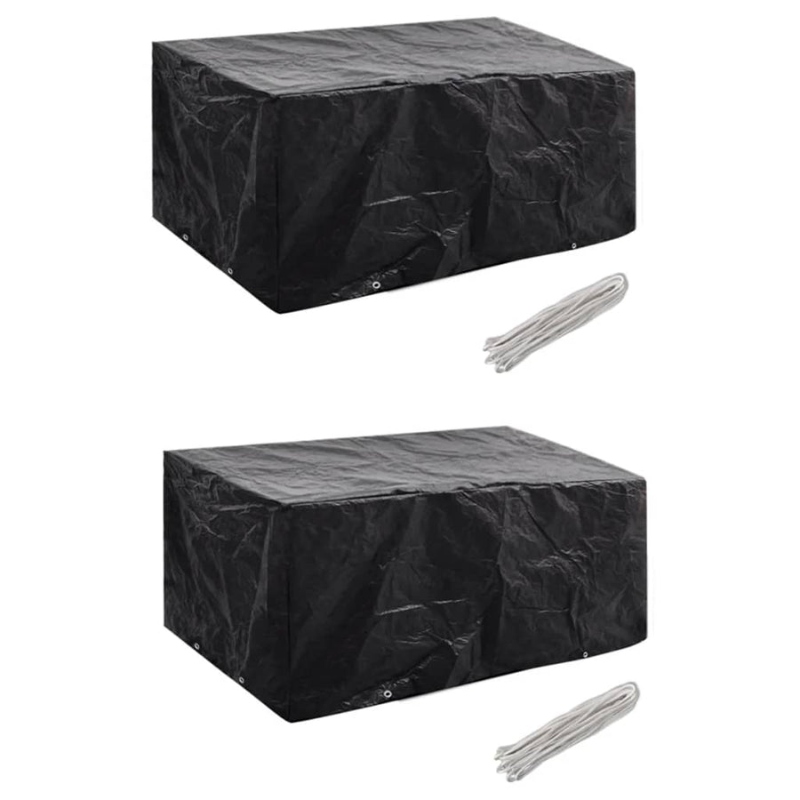Tuinmeubelhoezen Poly Rattan 4-Persoons 180X140 Cm 2 180 x 140 x 90 cm