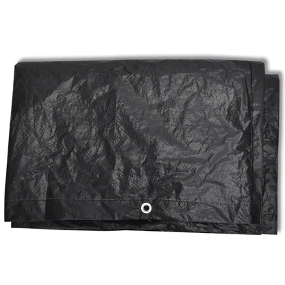 Tuinmeubelhoezen Poly Rattan 4-Persoons 180X140 Cm 2 180 x 140 x 90 cm
