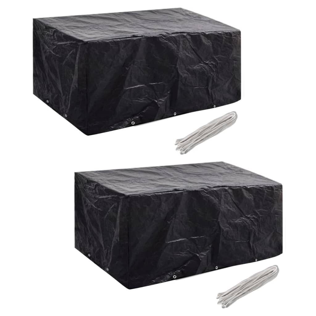 Tuinmeubelhoezen Poly Rattan 6-Persoons 40X140 Cm 2 240 x 140 x 90 cm