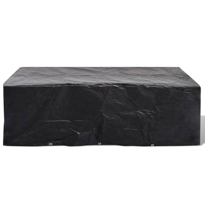 Tuinmeubelhoezen Poly Rattan 8-Persoons 300X140 Cm 2 300 x 140 x 90 cm
