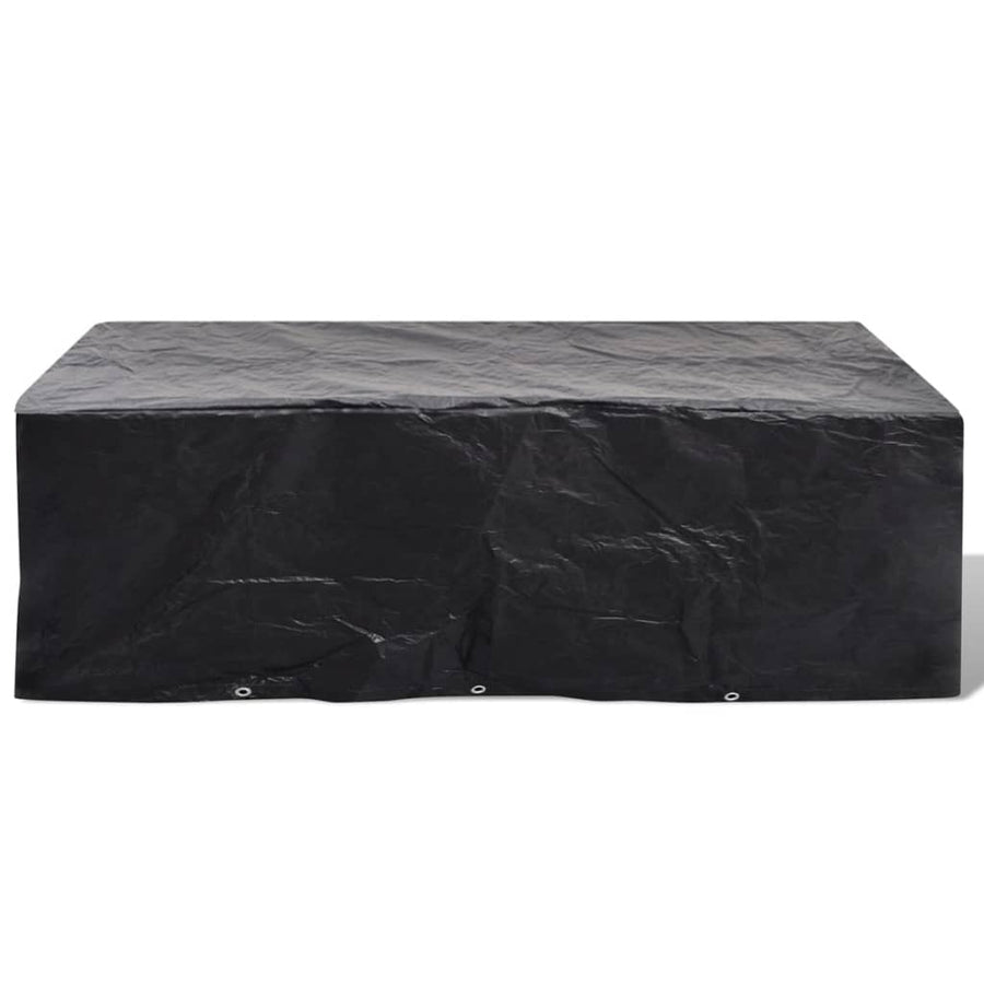 Tuinmeubelhoezen Poly Rattan 8-Persoons 300X140 Cm 2 300 x 140 x 90 cm