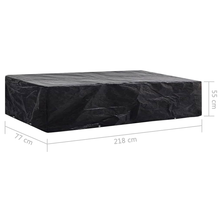 Ligbeddenhoes 8 Oogjes 2 218 x 77 x 55 cm
