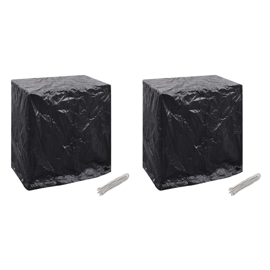 Tafeltennistafelhoezen 2 St 8 Ogen 160X55X182 Cm