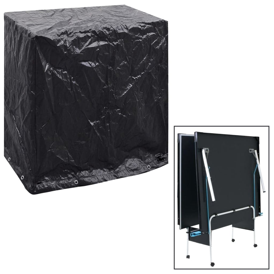 Tafeltennistafelhoezen 2 St 8 Ogen 160X55X182 Cm