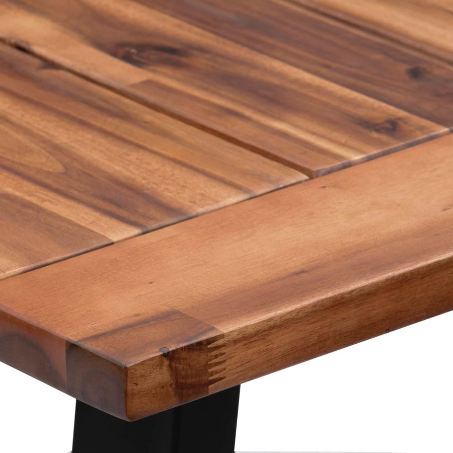 Eettafel 180X90Cm Massief Acaciahout