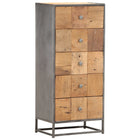 Ladekast 45x30x100 cm gerecycled hout