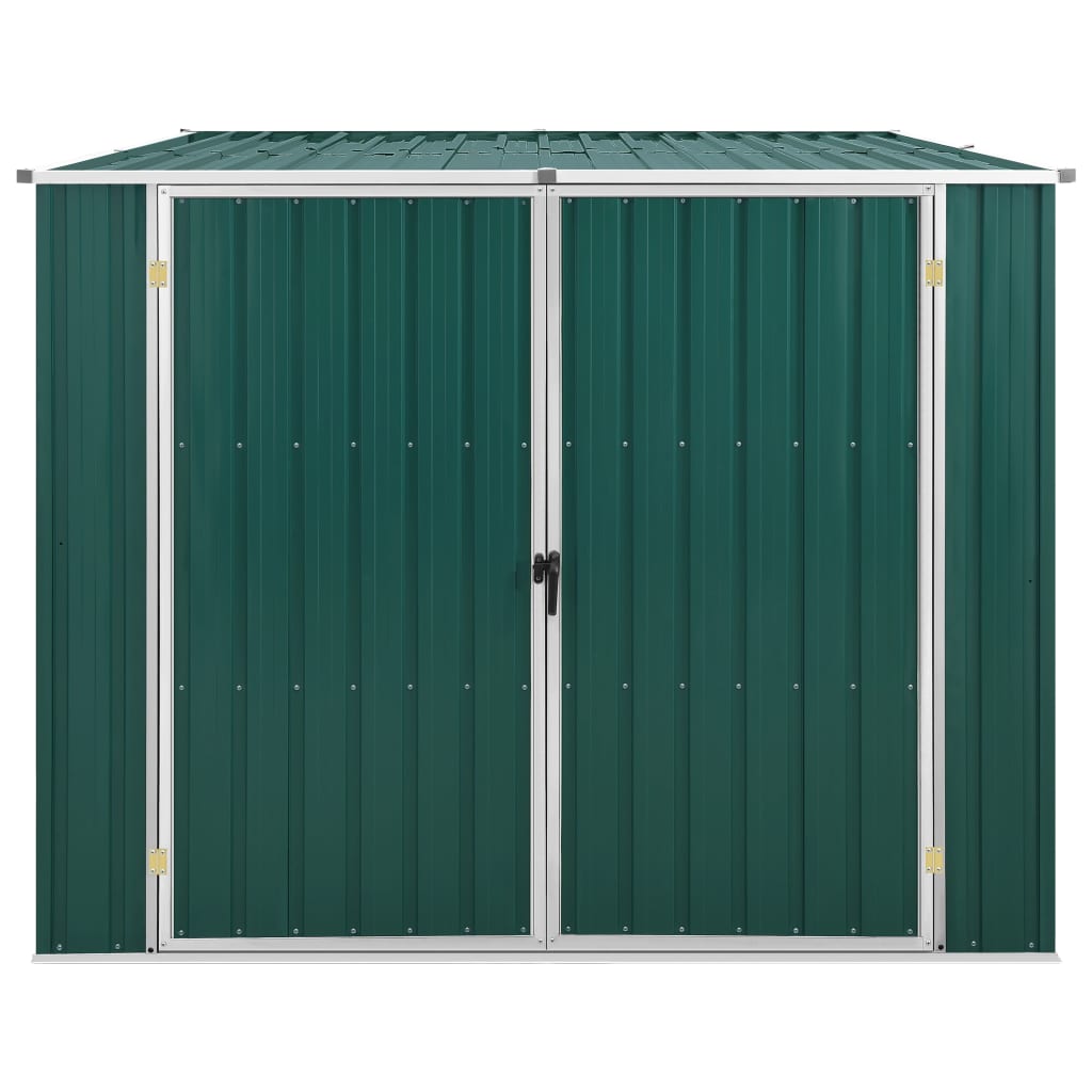 Tuinschuur 195X198X159 Cm Gegalvaniseerd Staal Groen