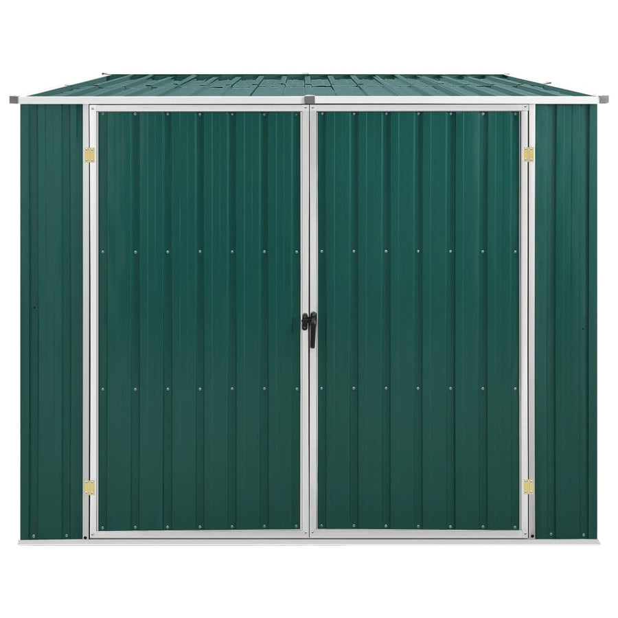 Tuinschuur 195X198X159 Cm Gegalvaniseerd Staal Groen