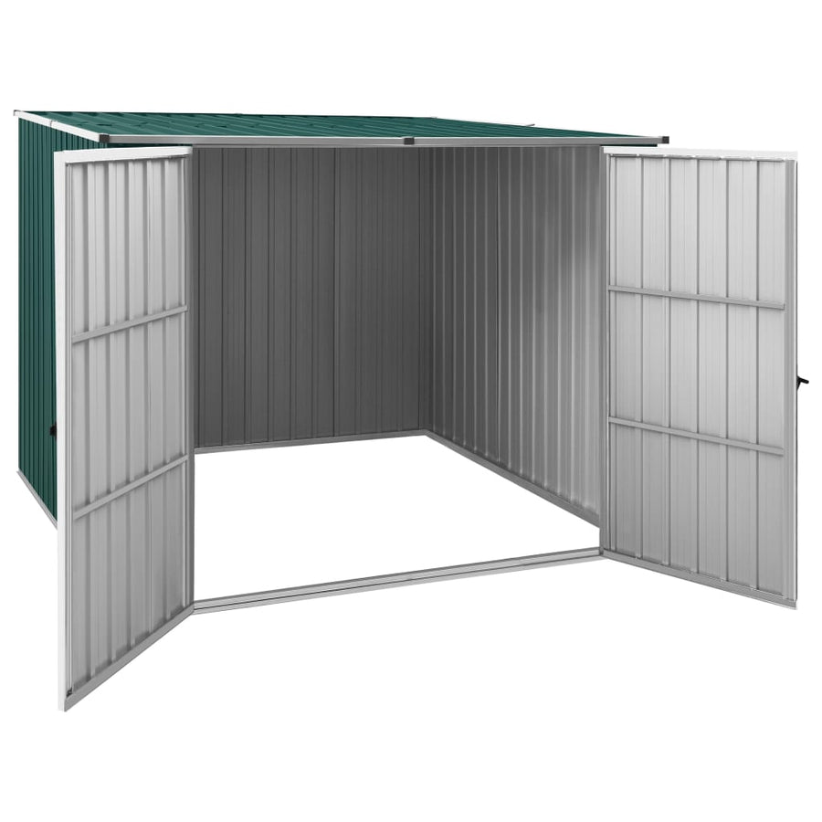 Tuinschuur 195X198X159 Cm Gegalvaniseerd Staal Groen