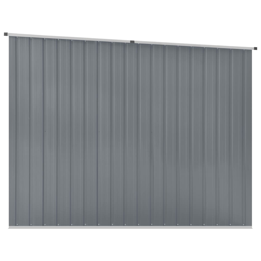 Tuinschuur 195X198X159 Cm Gegalvaniseerd Staal Grijs