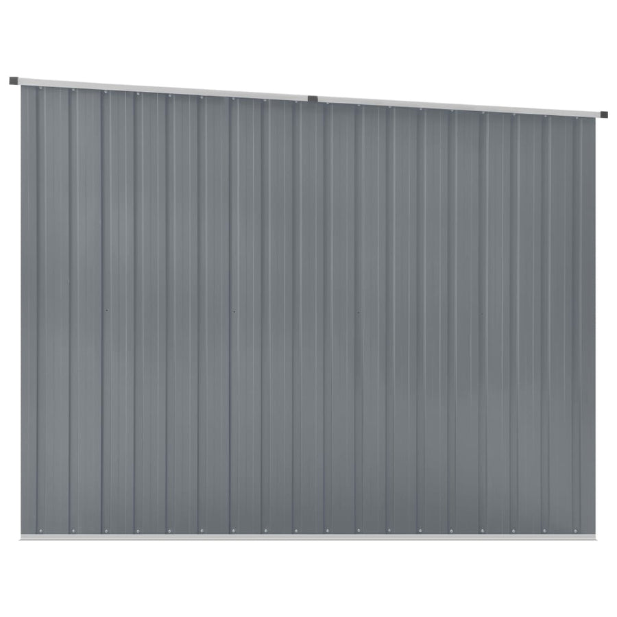 Tuinschuur 195X198X159 Cm Gegalvaniseerd Staal Grijs