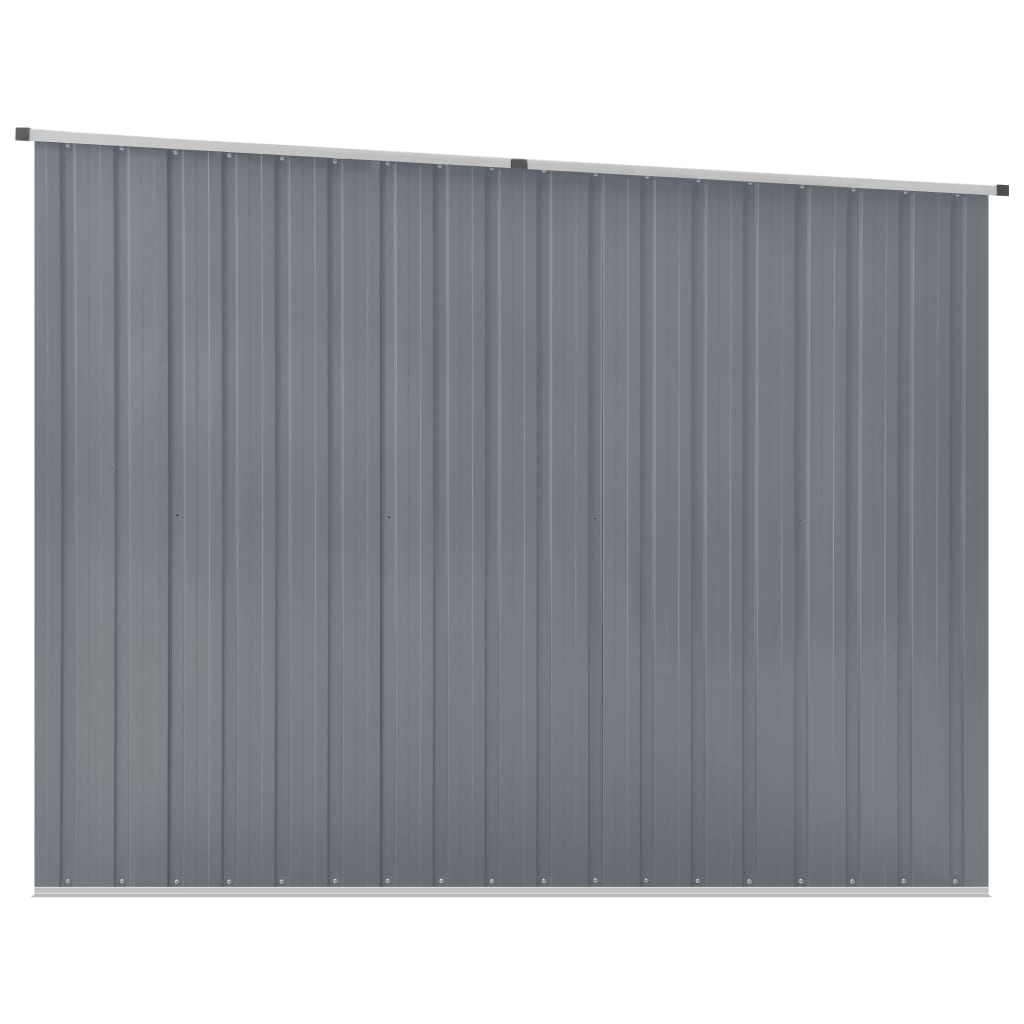 Tuinschuur 195X198X159 Cm Gegalvaniseerd Staal Grijs