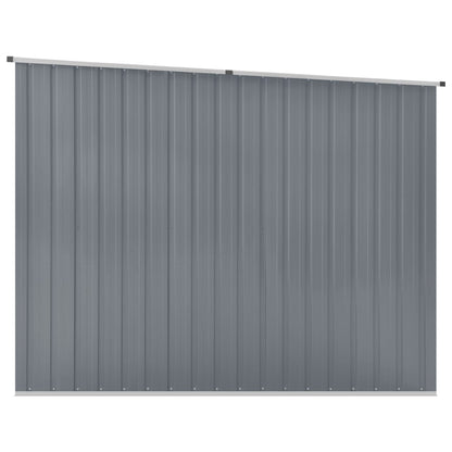 Tuinschuur 195X198X159 Cm Gegalvaniseerd Staal Grijs