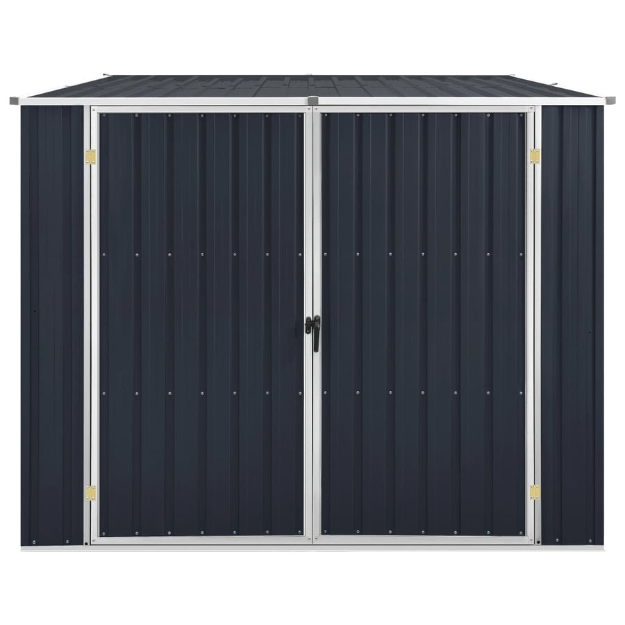 Tuinschuur 195X198X159 Cm Gegalvaniseerd Staal Antraciet