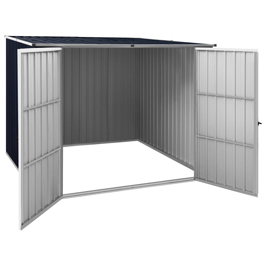 Tuinschuur 195X198X159 Cm Gegalvaniseerd Staal Antraciet