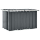 Tuinbox 109x67x65 cm gegalvaniseerd staal grijs