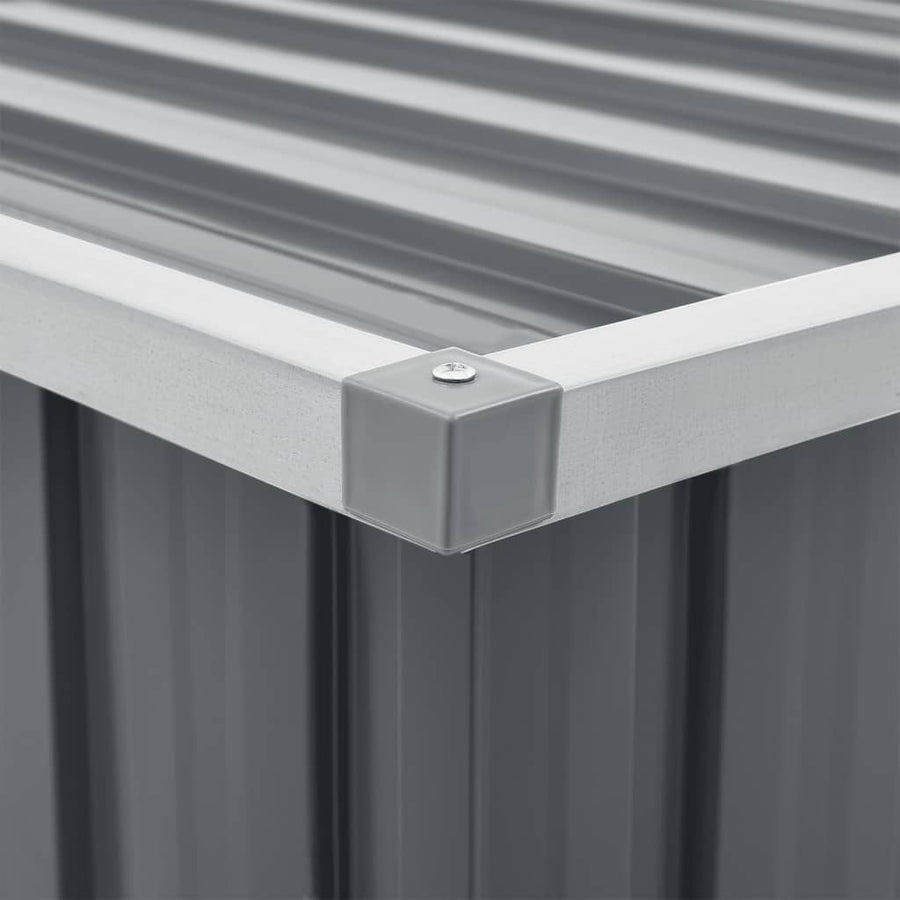 Tuinbox 109 x 67 x 65 cm Grijs