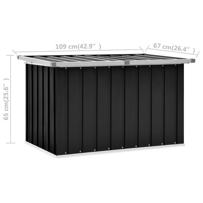 Tuinbox 109 x 67 x 65 cm Antraciet