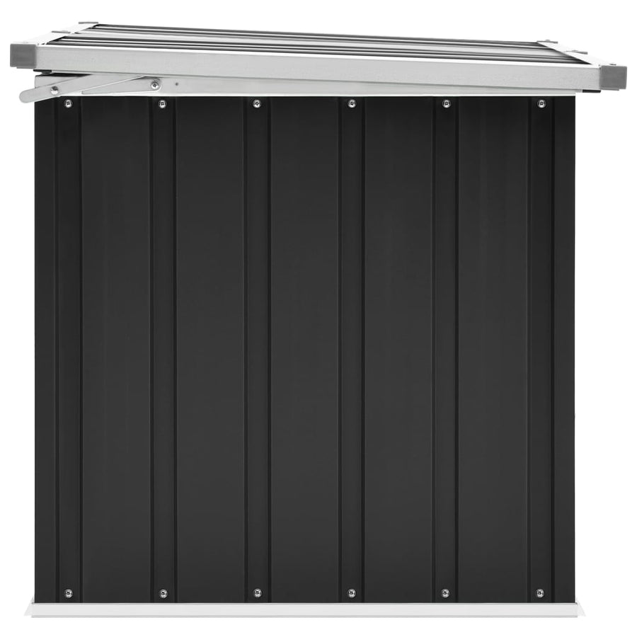 Tuinbox 129 x 67 x 65 cm Antraciet