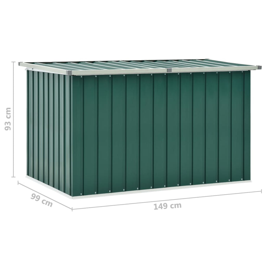 Tuinbox 149 x 99 x 93 cm Groen