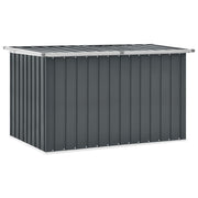 Tuinbox 149x99x93 cm gegalvaniseerd staal grijs
