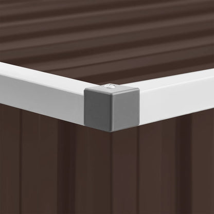 Tuinbox 149 x 99 x 93 cm Bruin