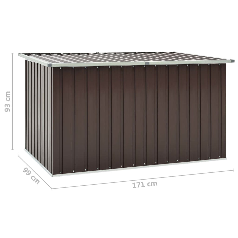 Tuinbox 171 x 99 x 93 cm Bruin