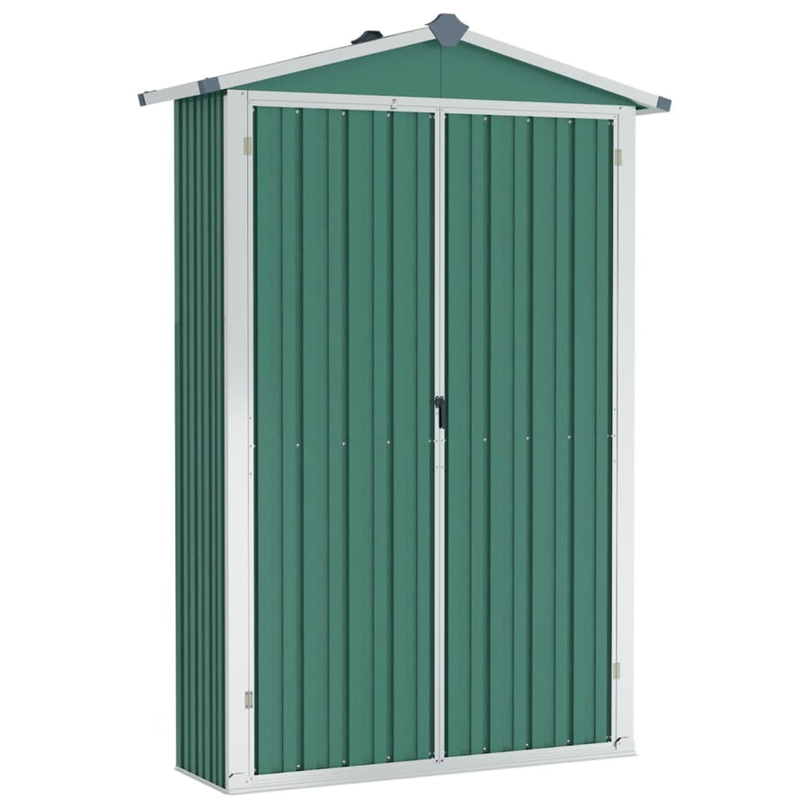 Tuinschuur 116X45X175 Cm Gegalvaniseerd Staal Groen