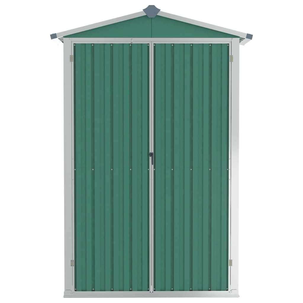 Tuinschuur 116X45X175 Cm Gegalvaniseerd Staal Groen