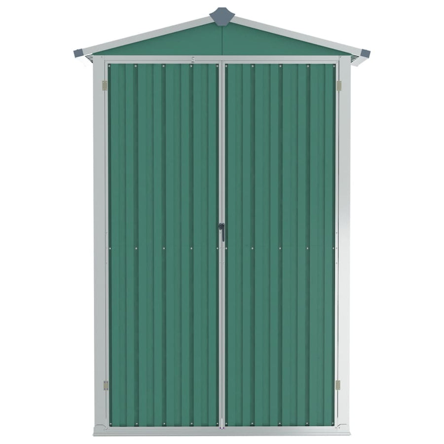 Tuinschuur 116X45X175 Cm Gegalvaniseerd Staal Groen