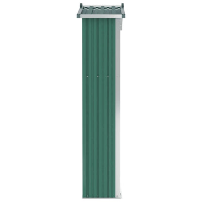 Tuinschuur 116X45X175 Cm Gegalvaniseerd Staal Groen