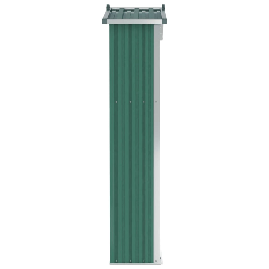 Tuinschuur 116X45X175 Cm Gegalvaniseerd Staal Groen