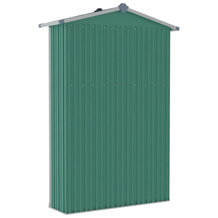 Tuinschuur 116X45X175 Cm Gegalvaniseerd Staal Groen