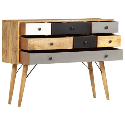 Dressoir 110x30x82 cm massief mangohout