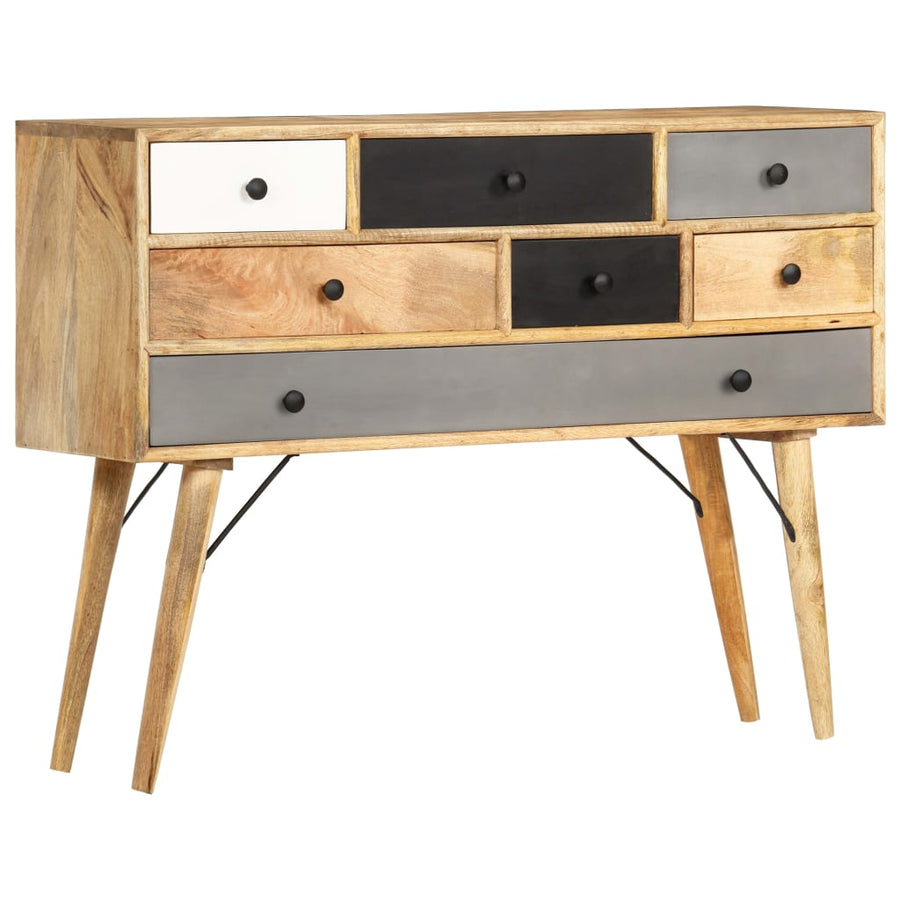 Dressoir 110x30x82 cm massief mangohout