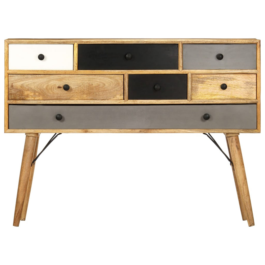 Dressoir 110x30x82 cm massief mangohout