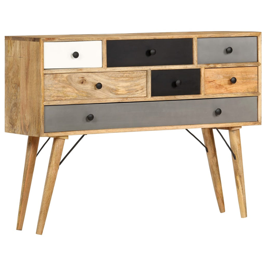 Dressoir 110x30x82 cm massief mangohout