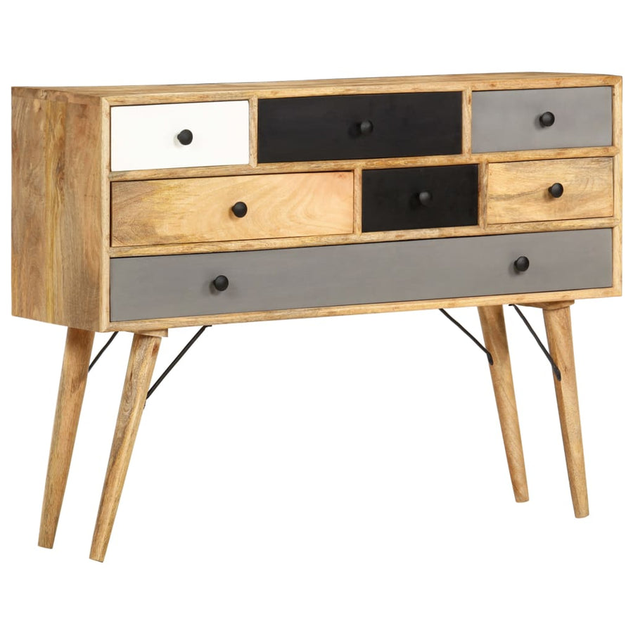 Dressoir 110x30x82 cm massief mangohout