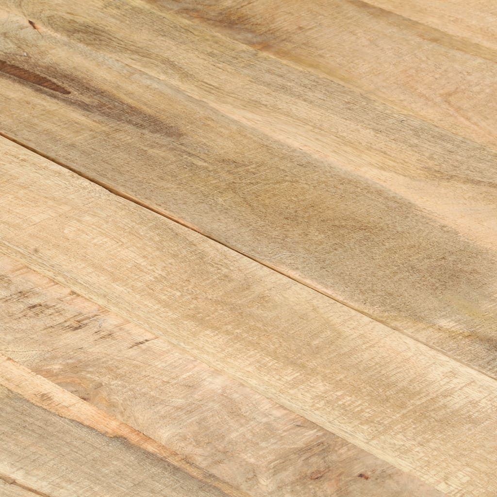 Eettafel 180 x 90 x 76 cm massief mangohout