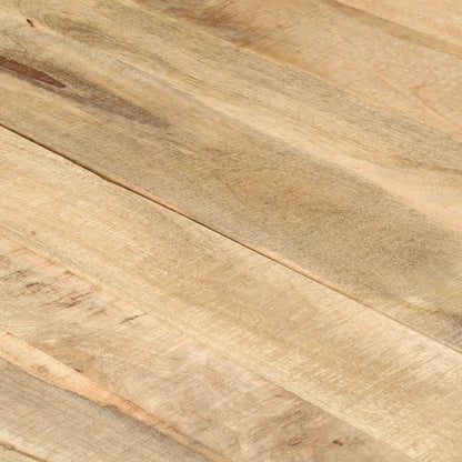 Eettafel 180 x 90 x 76 cm massief mangohout